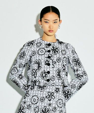 【LOULOU WILLOUGHBY】MALHIA ツイードクルージャケット