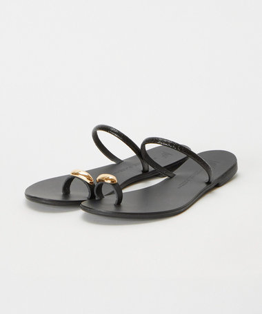 【中古】 NICOLAS LAINAS(ニコラス ライナス)】 FLAT SANDAL|allureville 靴