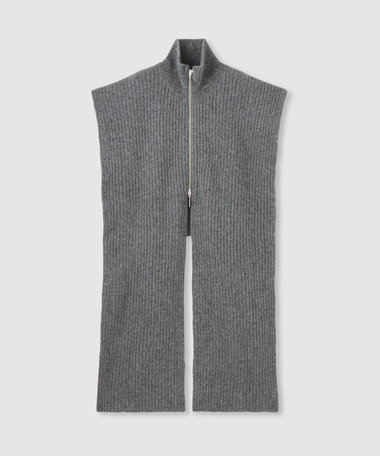 【UJOH(ウジョー)】ZIP STOLE KNIT