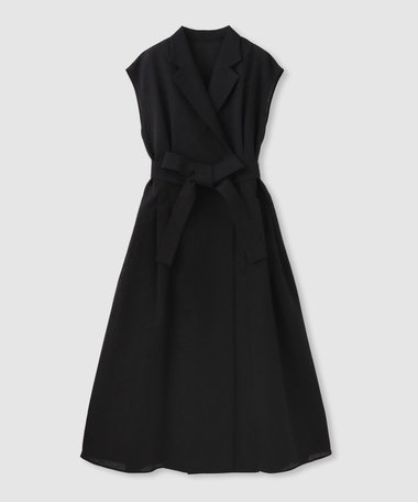 ◇【LOULOU WILLOUGHBY】シアージャガードテーラーワンピース