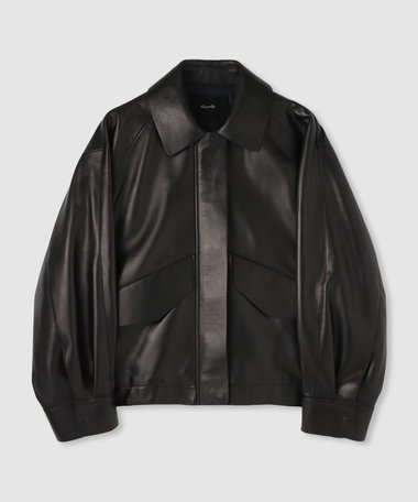 美品✨アルアバイル♡レザージャケット　ブルゾン　シングルライダース　羊革 ラムレザーライダース|allureville OFFICIAL SITE / ONLINE SHOP