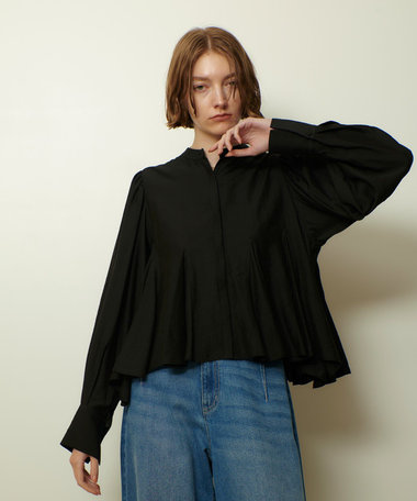 ヘムマチフレアブラウス