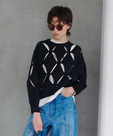 カットアウトプルオーバー|allureville OFFICIAL SITE / ONLINE