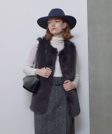 フェイクフォックスジレ|allureville OFFICIAL SITE / ONLINE SHOP