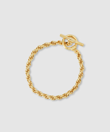 ツイストチェーンブレス