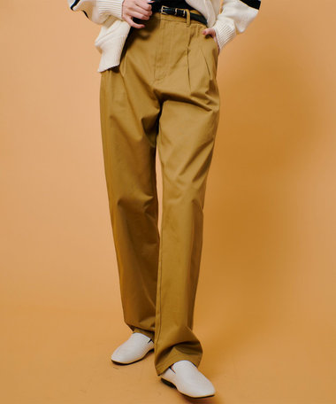コンパクトクロスチノパンツ|allureville OFFICIAL SITE