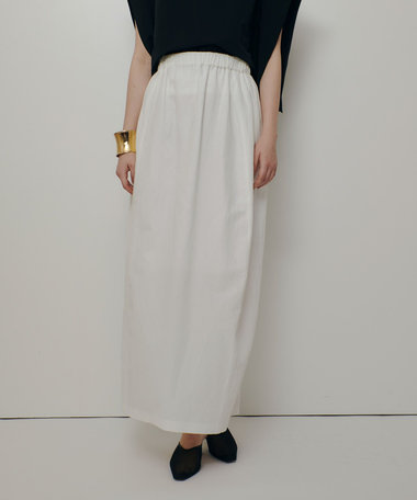 リネンラミーコクーンスカート