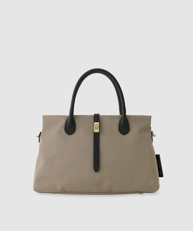 【VIOLADORO(ヴィオラドーロ)】ナイロンベルテッドトート