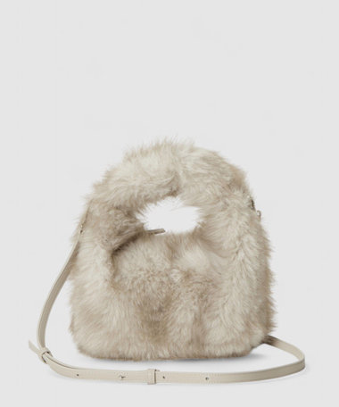 ヘアリーミニ ハンドバッグ