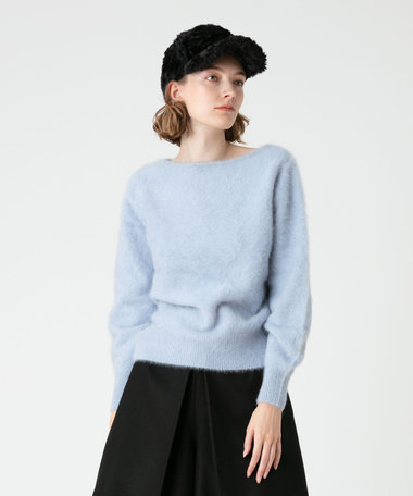 WOOLカシミヤ2WAY プルオーバー