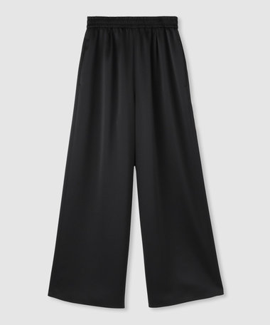 サテンイージーパンツ