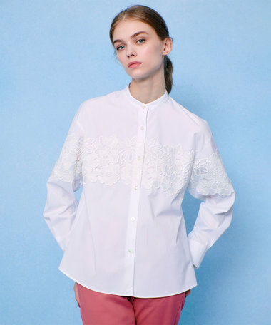 LOULOU WILLOUGHBY】フラワーレースシャツ|allureville OFFICIAL SITE