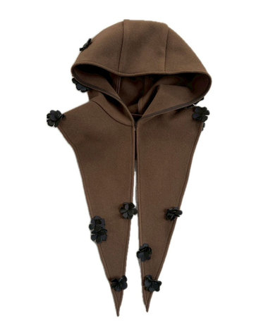 【MARGE(マージ)】HOODED SCARF