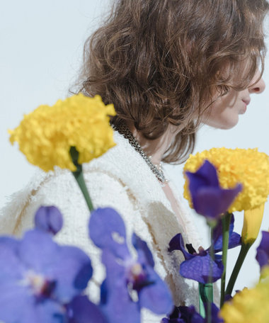 【ZUBELDIA Paris( ズベルディア パリス)】 W CHAIN PEARL