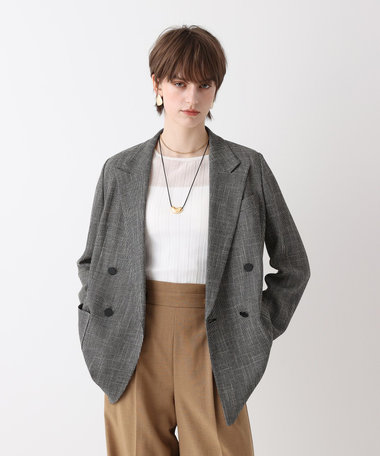 トリッカーカラミダブルジャケット