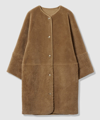 近年モデル♡アルアバイル ボアコート テディベアコート スタンドカラー ロング 2025年最新】アルアバイル ボアコートの人気アイテム - メルカリ