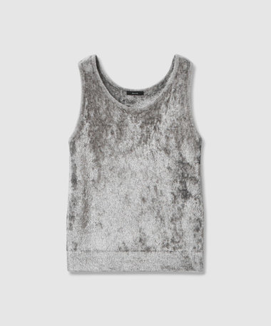 ベロアタンクプルオーバー