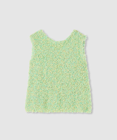 【LOULOU WILLOUGHBY】リボンシャギープルオーバー