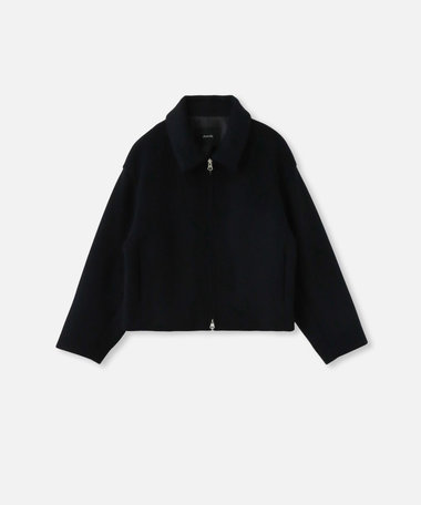 ジーロンラムステンカラーブルゾン