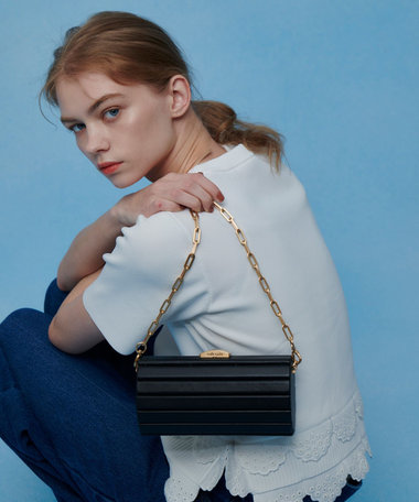 【CULT GAIA(カルト ガイア)】MINI ROLIE POLIE クラッチバッグ