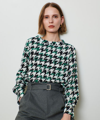 チドリレタードブラウス