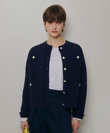 ニットツイードジャケット|allureville OFFICIAL SITE / ONLINE SHOP