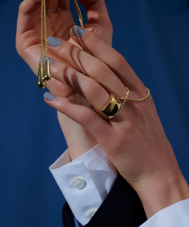 ダブルトップネックレス