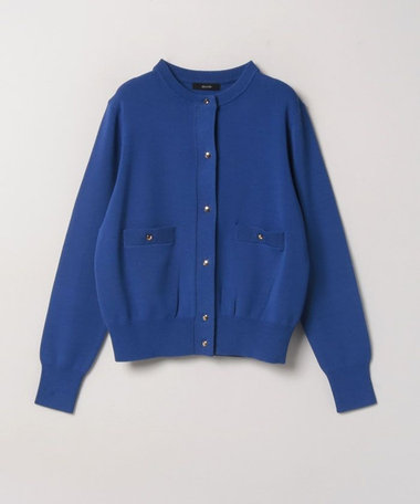 m*i様 allureville アルアバイル 配色ポケットクルーカーディガン ポケットクルーカーディガン|allureville OFFICIAL SITE / ONLINE SHOP