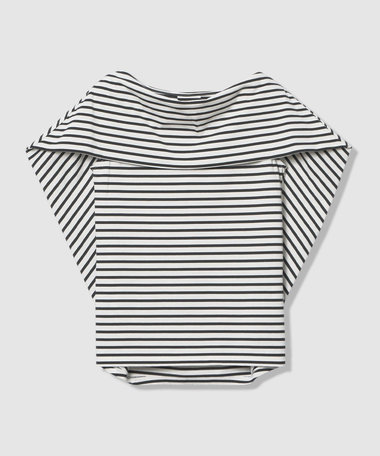 【LOULOU WILLOUGHBY】ケープデコルテトップス