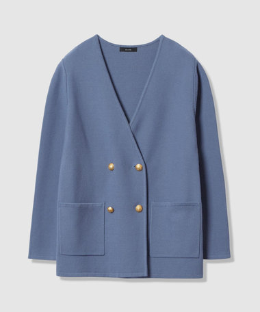 Allureville ラクーンローブカーディガン trim_ofalv_item9c13baecddf711e