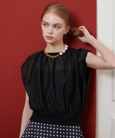 新品　ルルウィルビーパフスリーブカットソー カットソー|トップス|LOULOU WILLOUGHBY|商品一覧｜allureville