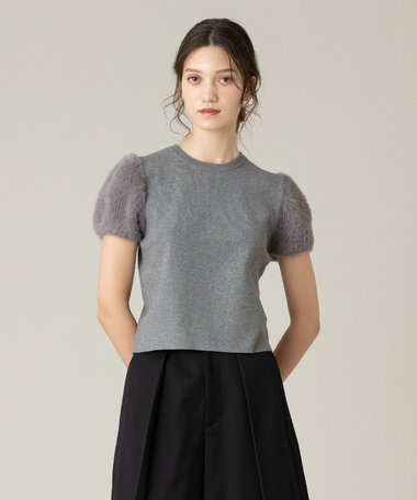 LOULOU WILLOUGHBY】フェザースリーブプルオーバー|allureville OFFICIAL SITE / ONLINE  SHOP｜アルアバイル オフィシャル サイト