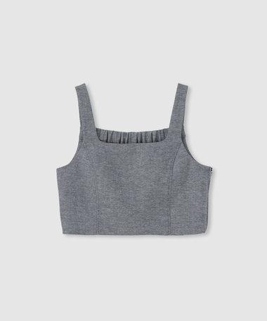 シャークスキンショートジレ