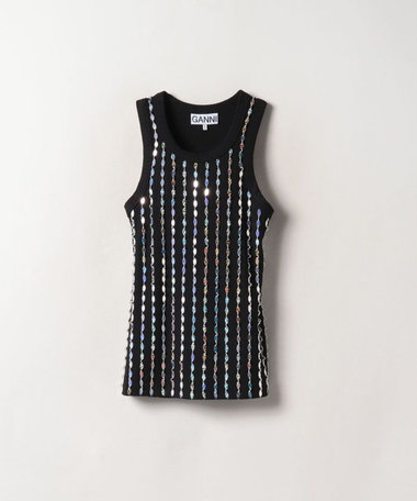 GANNI(ガニー)】 BEADED TOP|allureville OFFICIAL SITE