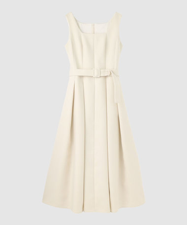 【LOULOU WILLOUGHBY】ポリツイルジャンパーワンピース