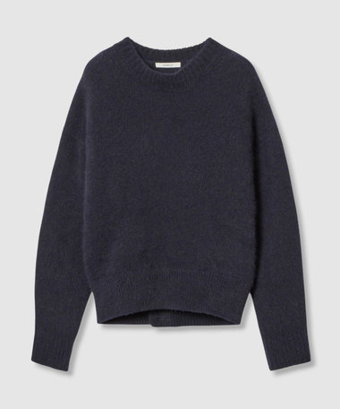 トップス allureville セール】 ドロップ天竺クロップドプルオーバー （ニット