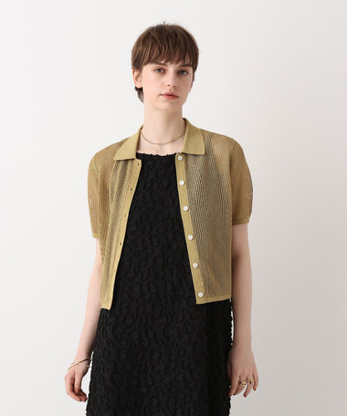 allureville ベージュカーディガン ◇配色ポケットクルーカーディガン|allureville OFFICIAL SITE