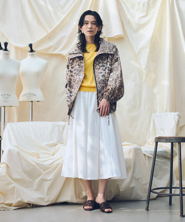 【ATELIER Line】タイプライターイレギュラータックスカート