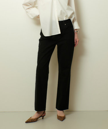 allureville リネン混 シェルタリングヨークレスパンツ イエロー シェルタリングヨークレスパンツ|allureville OFFICIAL SITE