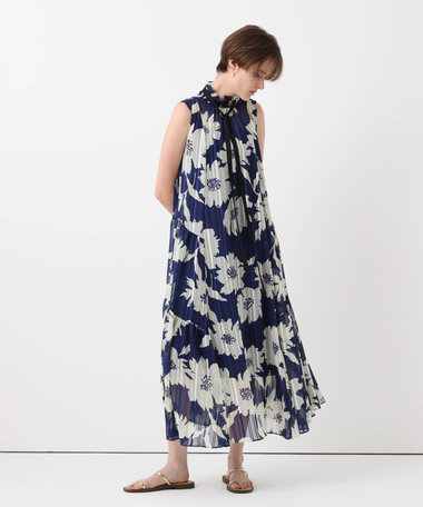 美品♡22SS アルアバイル 花柄 フラワープリント マキシ丈 ワンピース 2 ワンピース|allureville|商品一覧｜allureville OFFICIAL SITE