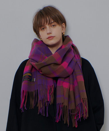 【TWEEDMILL(ツィードミル)】 LAMBS WOOL STOLE