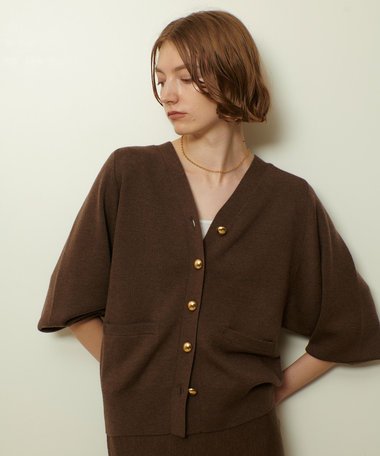 新品未使用　アルアバイル カーディガン カーディガン|トップス|商品一覧｜allureville OFFICIAL SITE