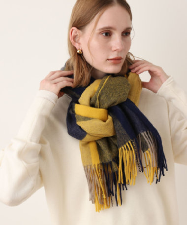 【TWEEDMILL(ツィードミル)】 LAMBS WOOL STOLE
