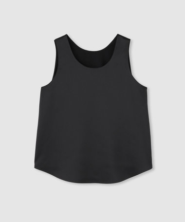 サテンタンクブラウス