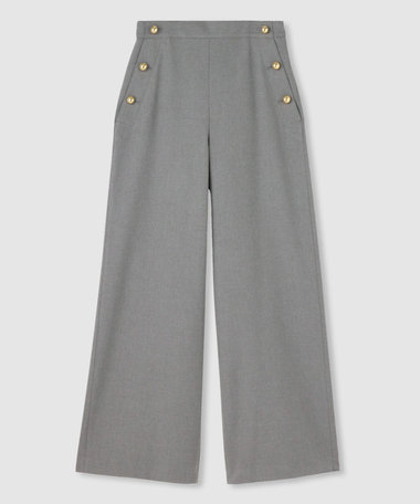 裏起毛マリンパンツ