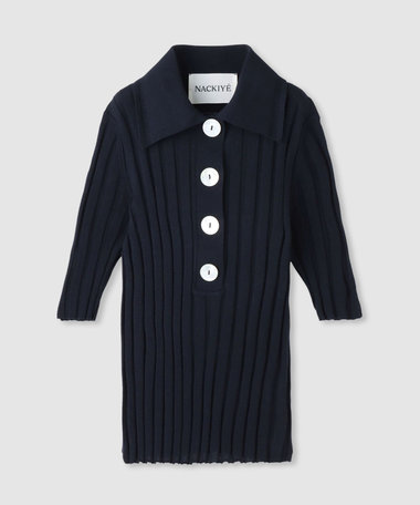 【NACKIYE(ナキエ)】SUGARMAN POLO KNIT