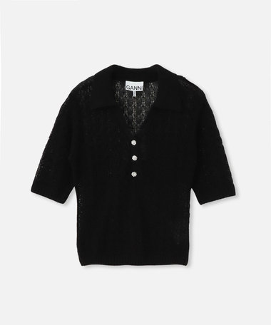 GANNI ガニー　トップス　黒 NEW ARRIVAL】24AW GANNI(ガニー)の新作が入荷いたしました