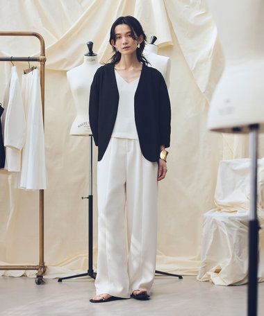 【ATELIER Line】トリッカーダブルクロスバルーンパンツ