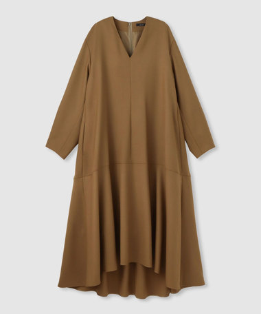 ビエラAラインVネックワンピース