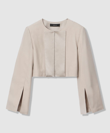 【ATELIER Line】ノーカラーボレロジャケット